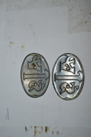 AJS emblemen chroom