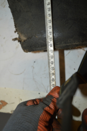 Lycetts achter zadel 27 cm lengte/leder