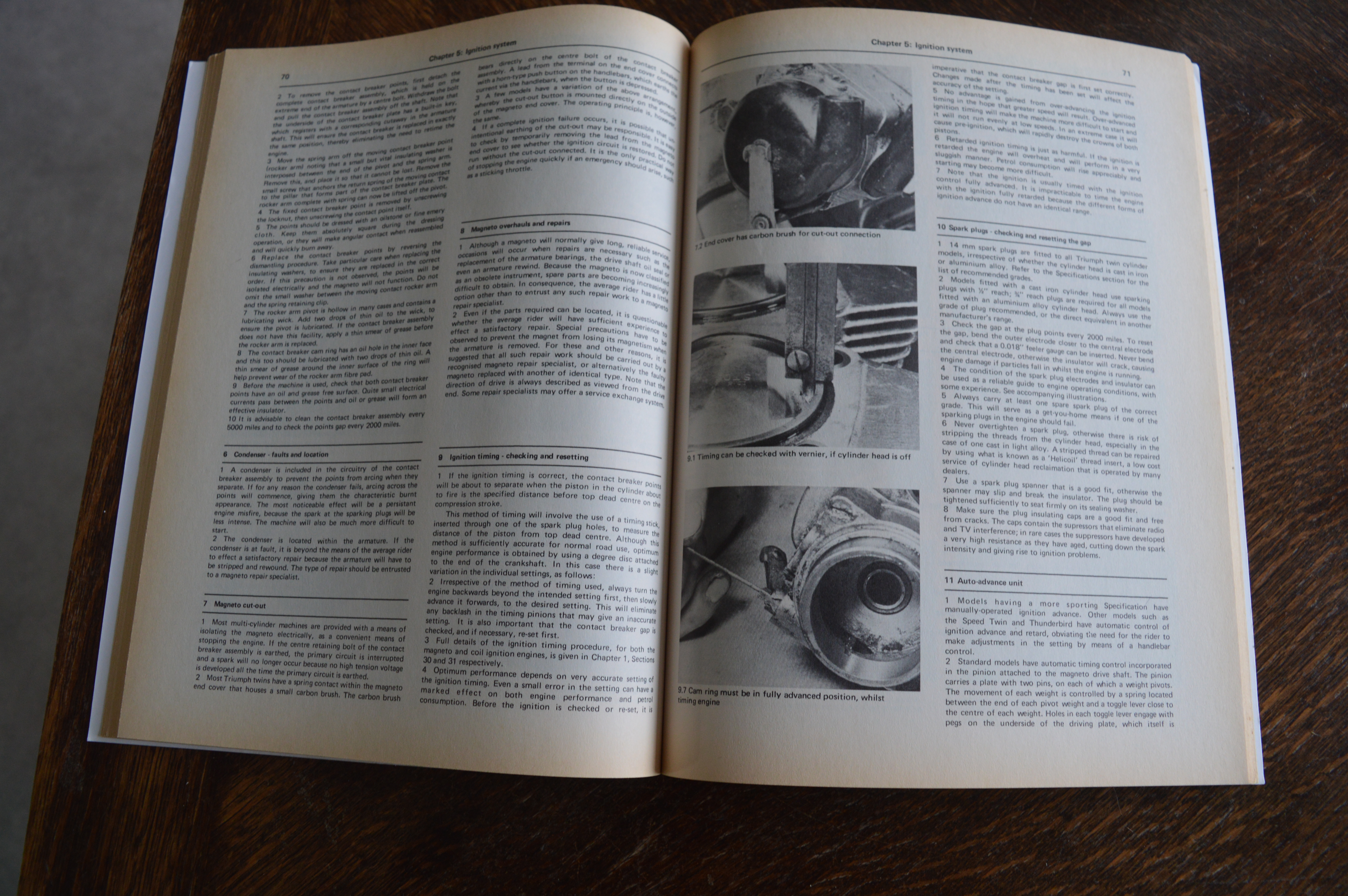 Triumph pre-unit twins Haynes boek