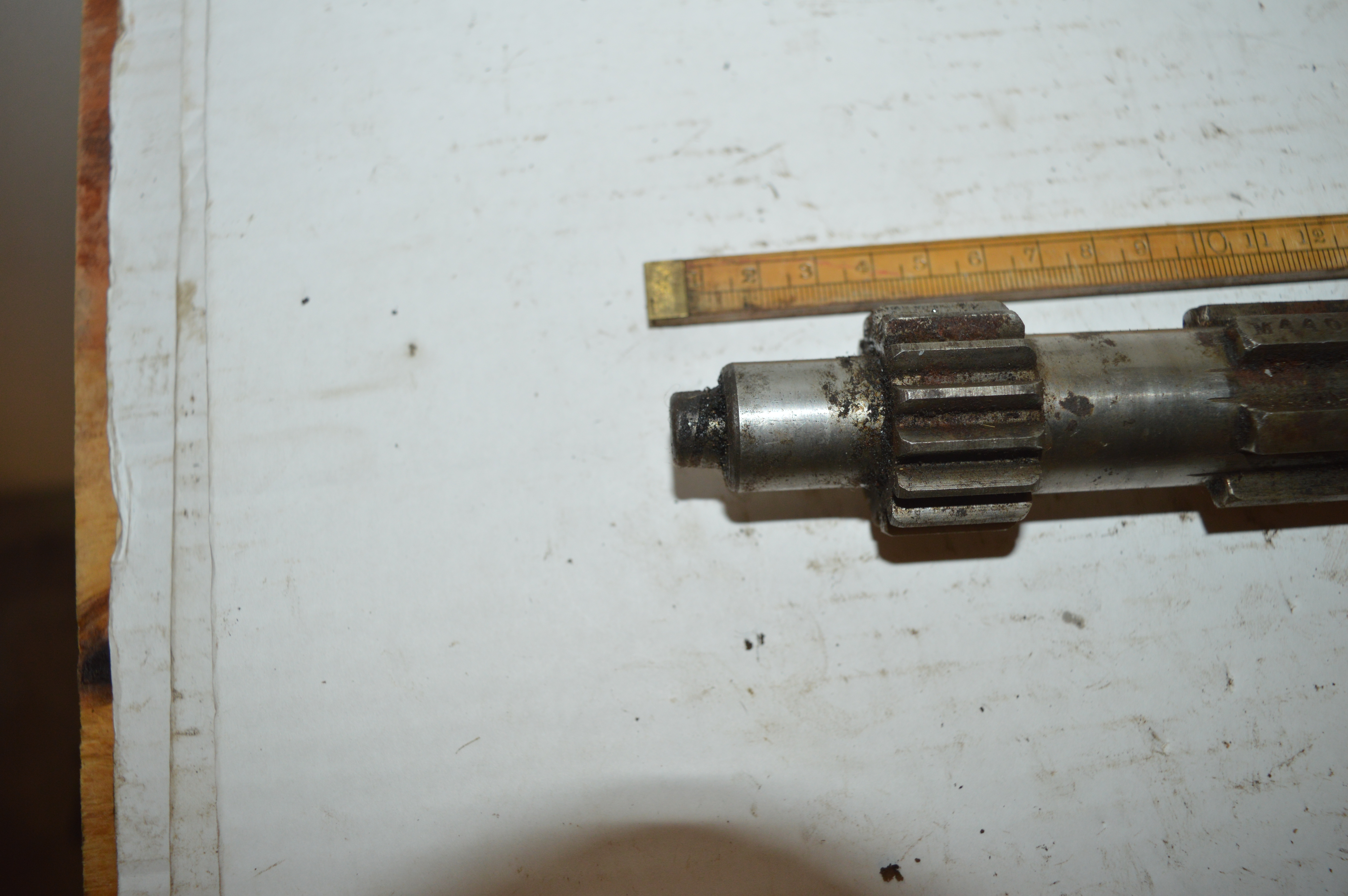 Rudge 5/725  hoofdas versnelling  4 bak