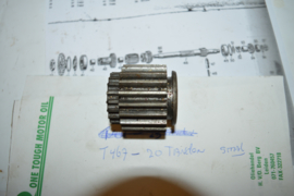 Triumph Versnelling bak T467 tandwiel smal