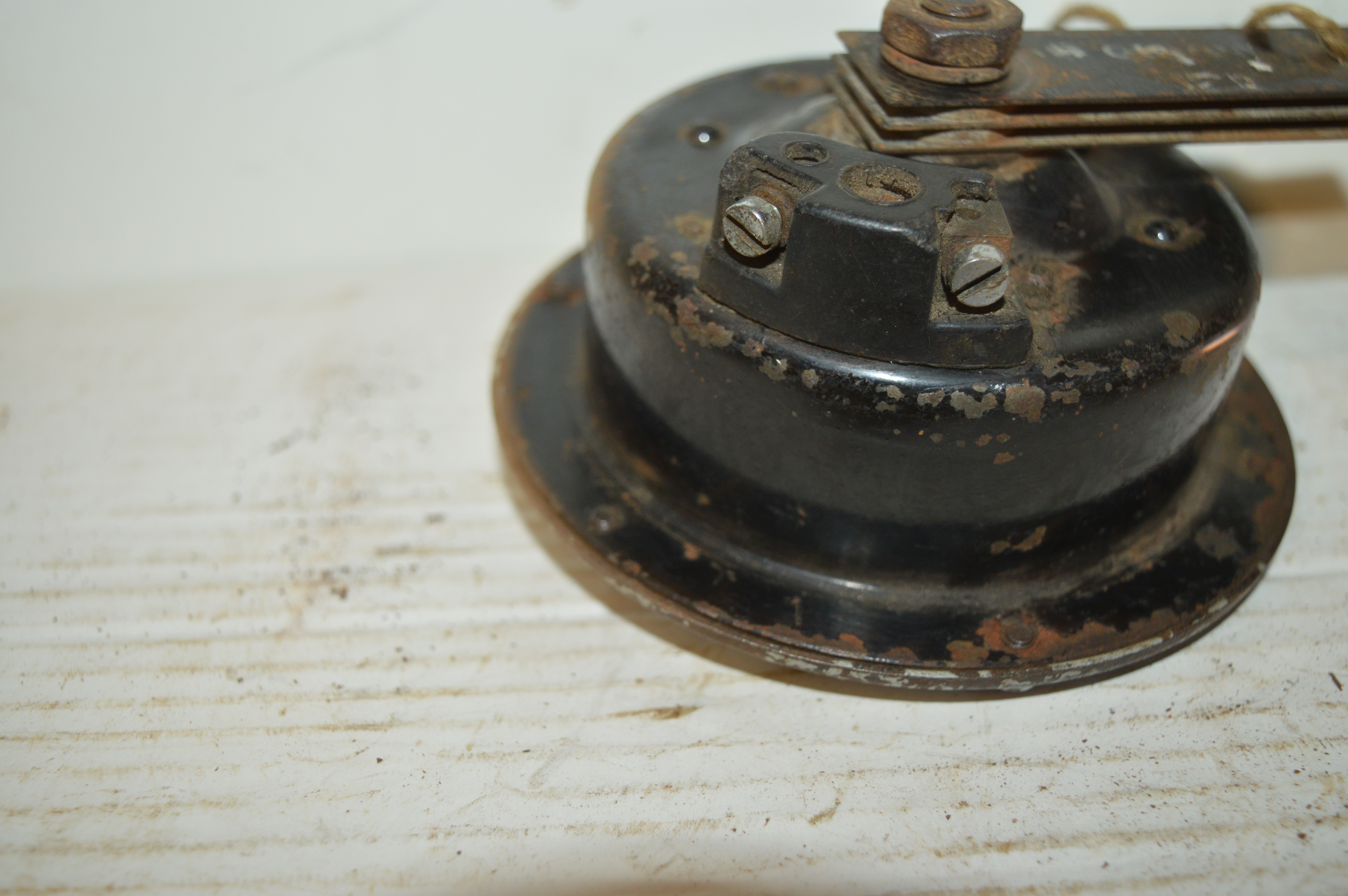 Toeter/Claxon 6 volt werkt niet