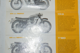 Triumph Wees modern rijd Triumph/T20/T90/5TA/T100S/6T/TR6/T120