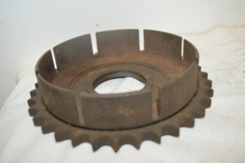 Koppeling kooi/krans 34 tanden/diameter 143 mm