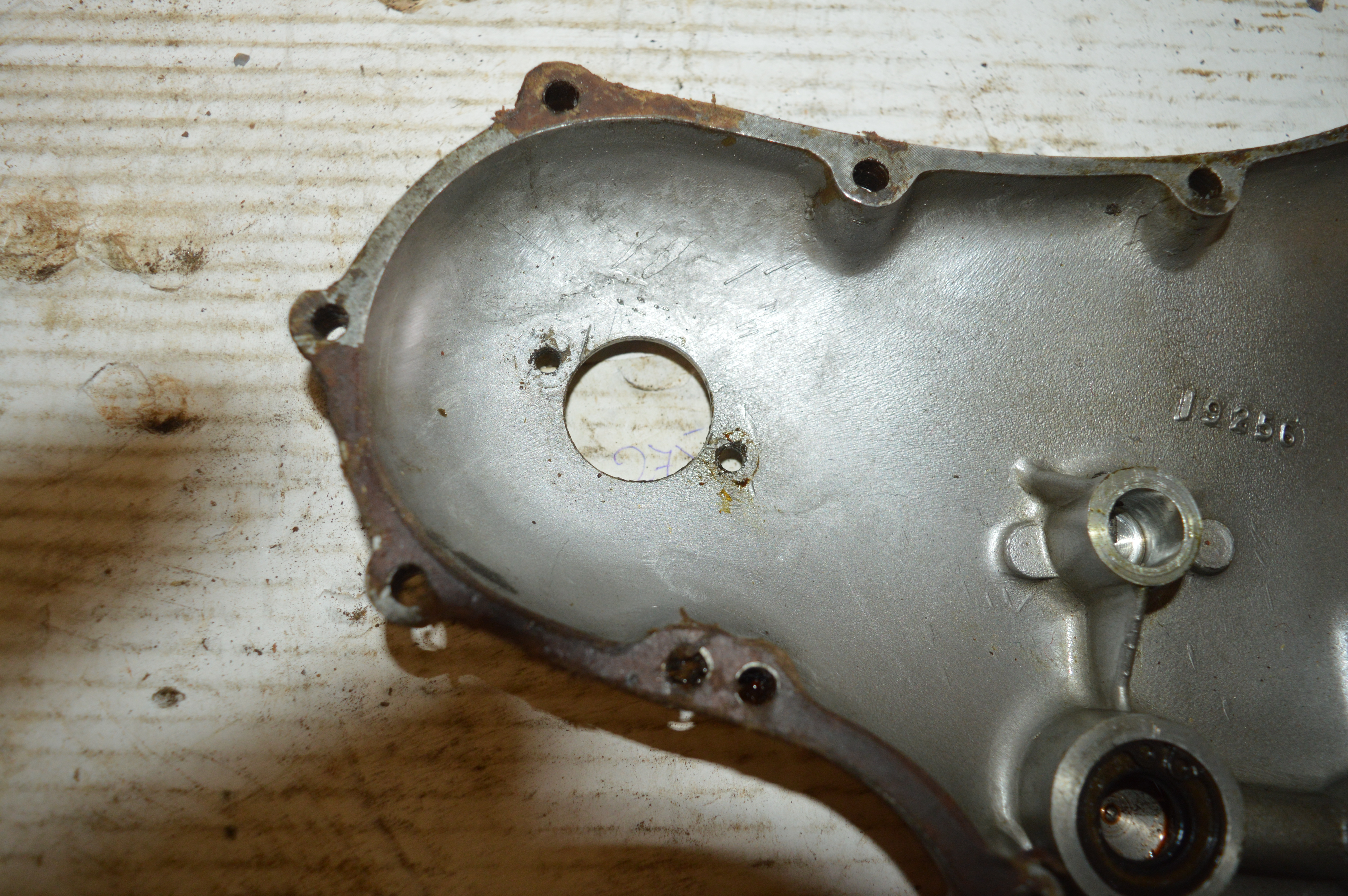Norton 19256 deksel toeren teller gat zelf made