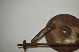 Matchless/AJS Remankerplaat 160/150mm/halve naaf type 1949