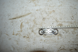 DKW/Auto Union  embleem achter spatbord 90 mm