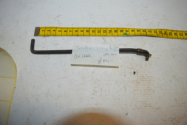 schakel stang lengte 20cm/dik 6mm