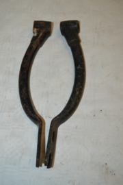 Matchless/AJS spatbord handgrepen stel lengte 23 cm