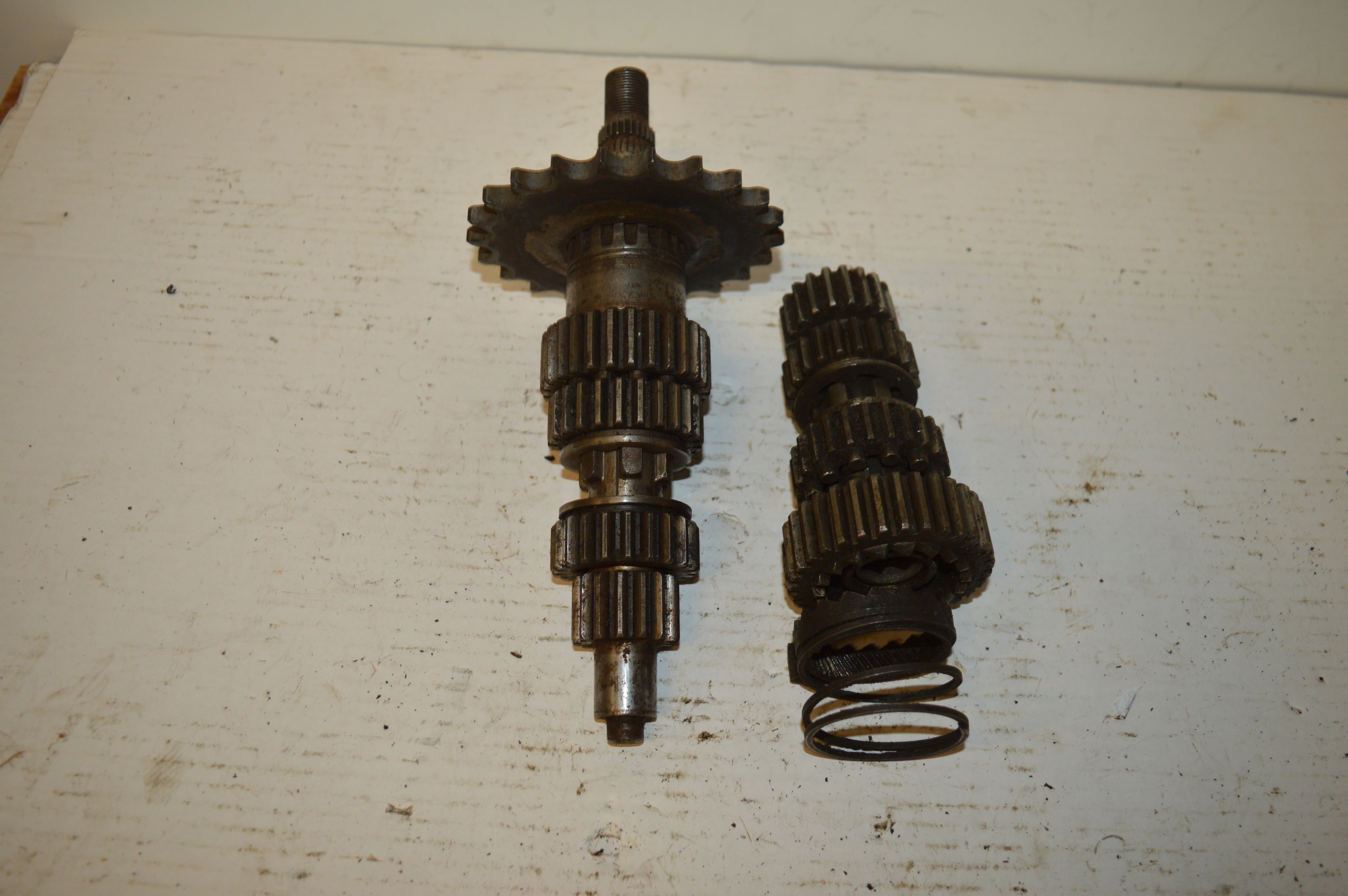Rudge versnelling 4 bak 500 cc set
