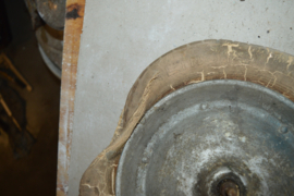 Step/Kruiwagen wiel aluminium velg