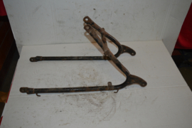 Matchless/Ajs achter frame/jampot/zadel bevestiging