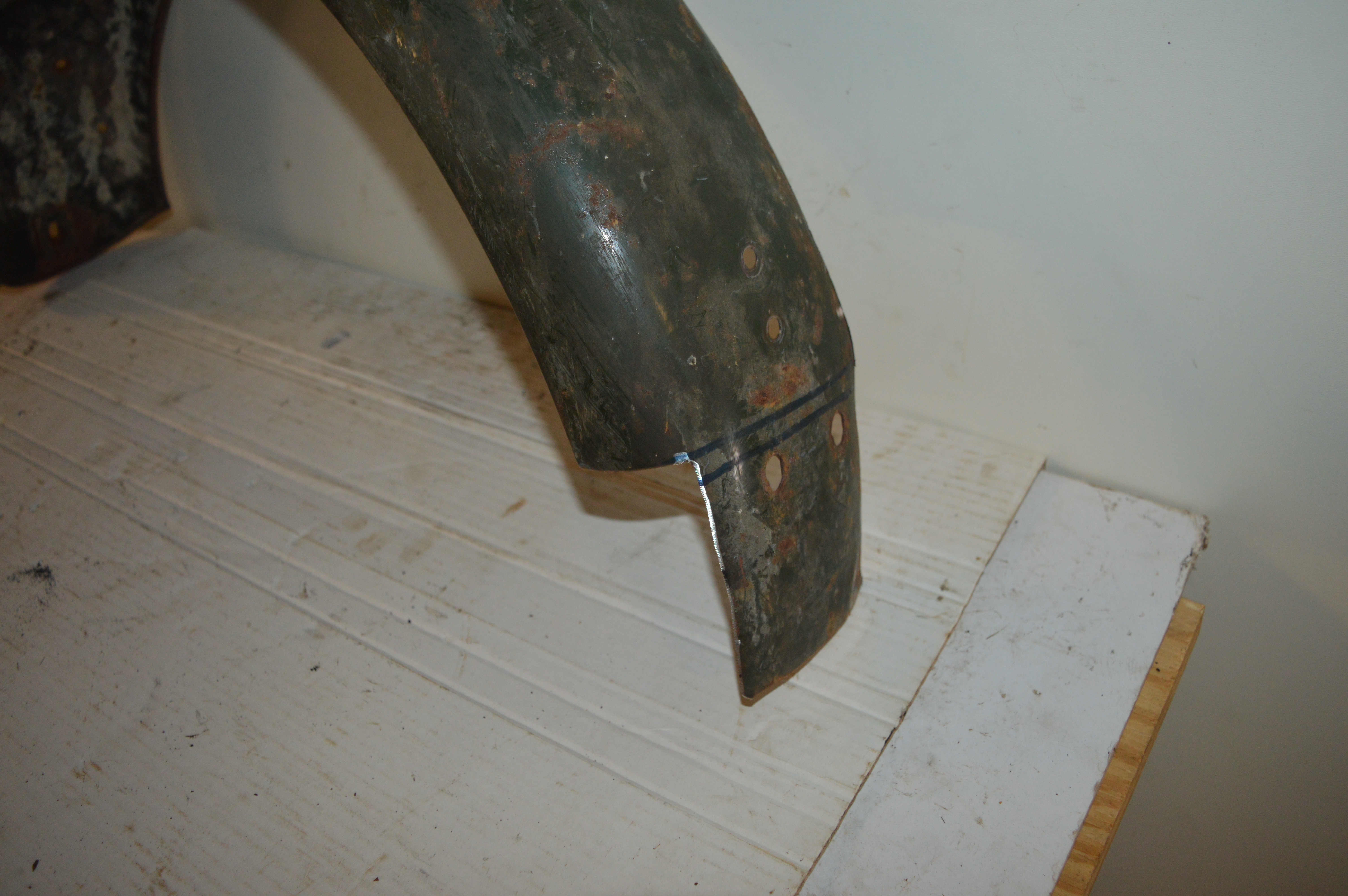 Bsa Spatbord achter B40