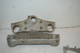 Kroonplaat lengte 225mm diameter poot 35mm aluminium