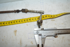 schakel stang lengte 69cm/dik 8mm