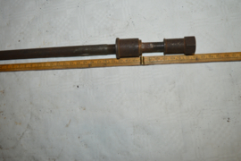 zijspan achter naaf wiel adapter/3 delen/lengte 32cm/diam13mm