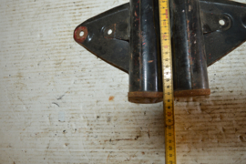 Koplamp oren metaal lengte 175 mm/diameter 39 mm