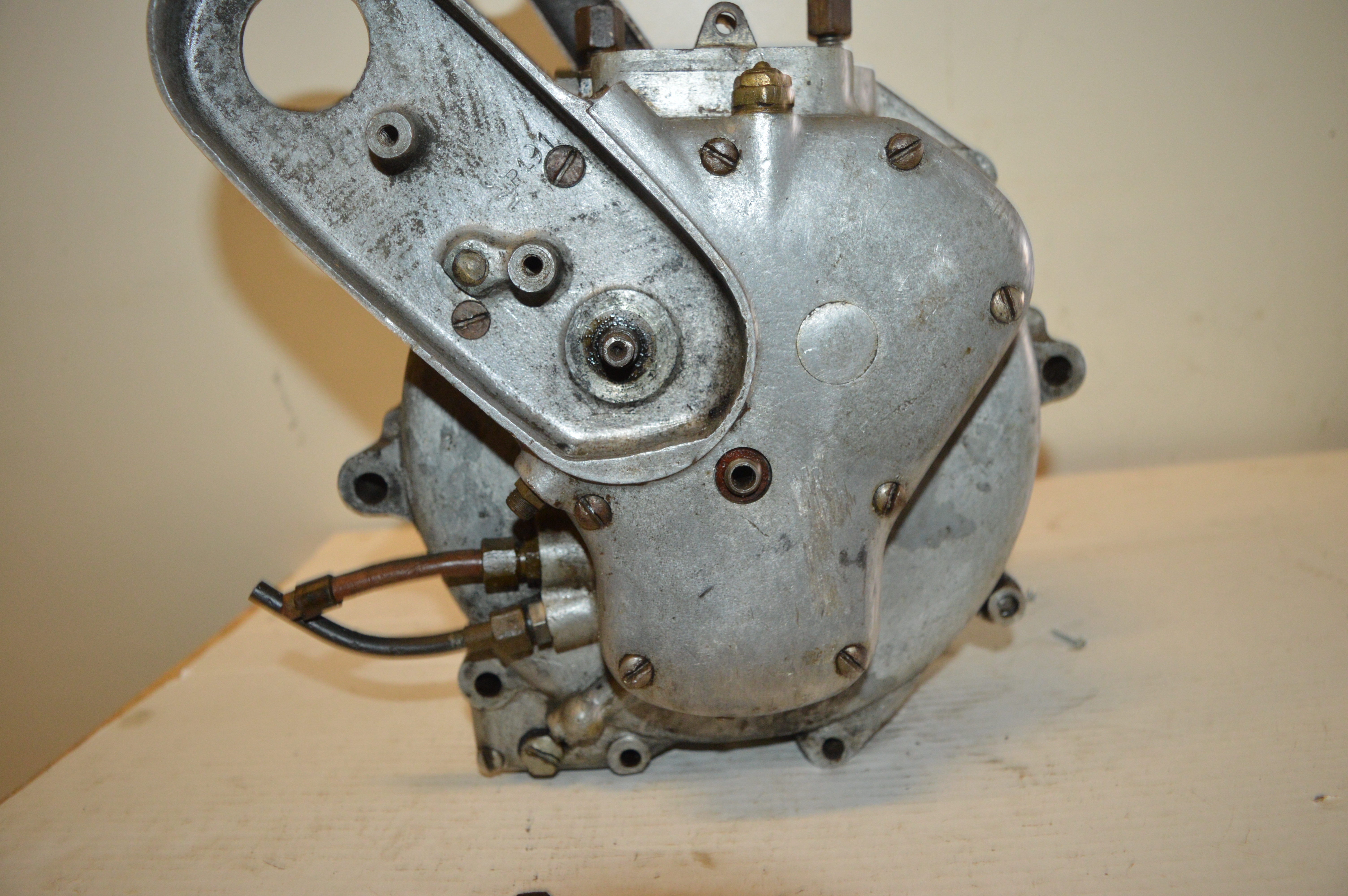 Norton 16H 14381 motor onder blok 500cc