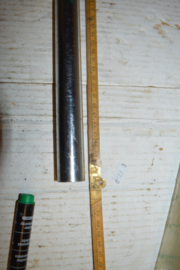 Zundapp uitlaatbocht lengte 50 cm/chroom