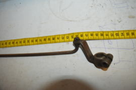 schakel stang lengte 45cm/dik 6.4mm
