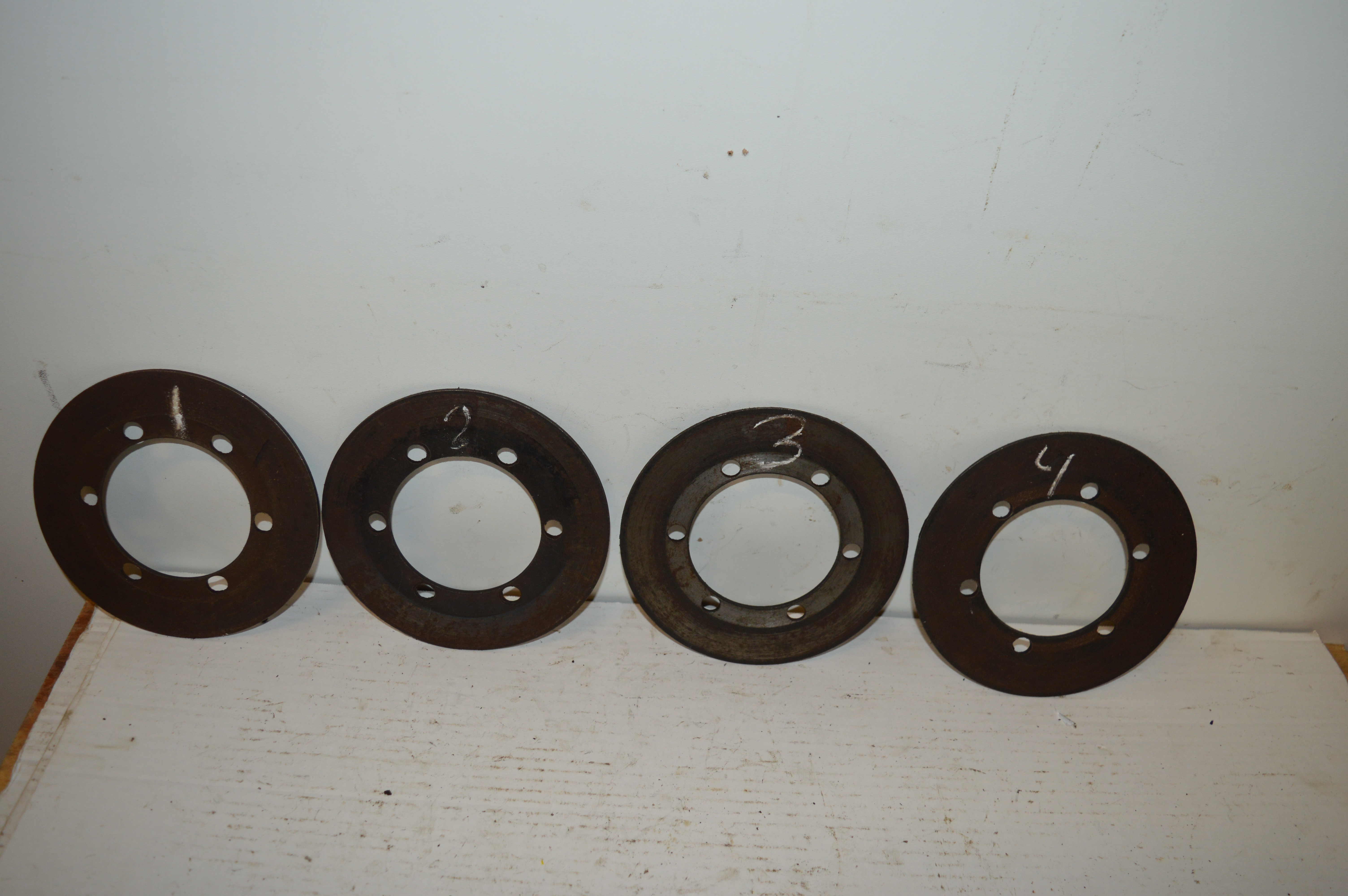 Rudge 5/833 koppeling plaat