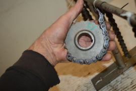 Norton krukas tandwiel 21 tanden/428 ketting