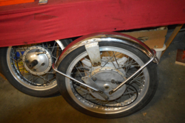 Spatbord voor 19 inch chroom