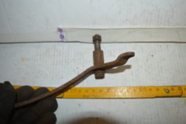 Rempedaal plaat staal lengte 26 cm