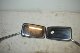 Spiegels/chroom/stel/ 10 mm/lengte 31 cm