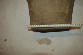 Zadel achter 25/20breed/lengte 25/leer