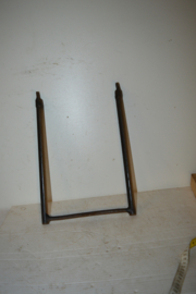 Achter standaard lengte 39 cm/breed 26 cm/oog 11.4 mm