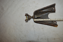 Zijspan afdekklemplaat lengte 13/20cm/breed 13cm