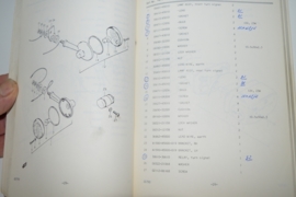 Suzuki GS 750B onderdelenboek 1976