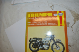 Triumph pre-unit twins 499-649 cc 1947-1962 Haynes