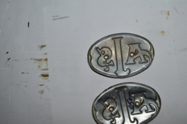 AJS emblemen chroom