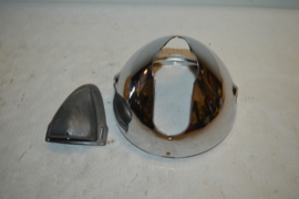 Lucas koplamp 700 chroom/met stadslicht onder