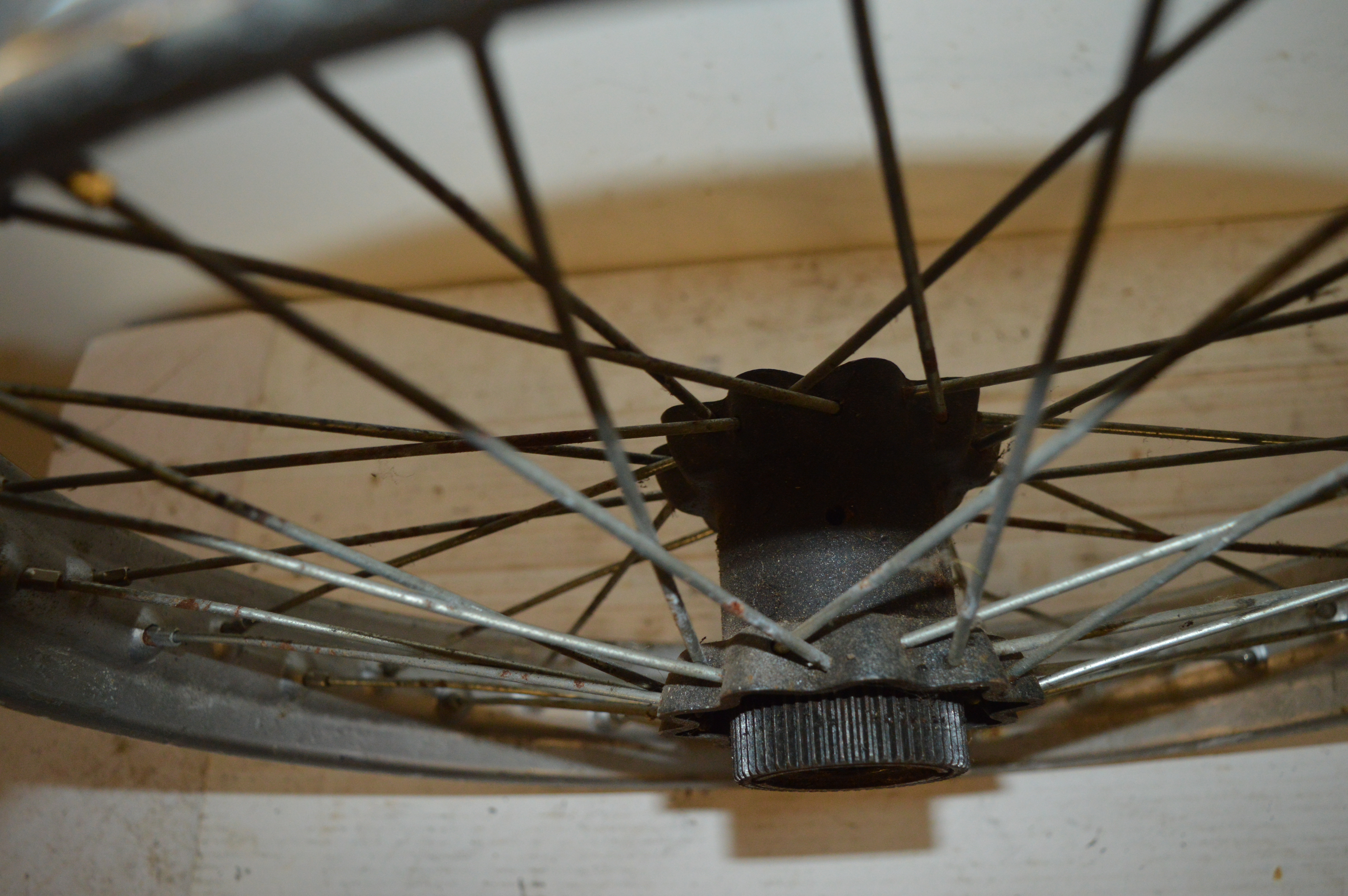 Bsa Achter wiel 19 inch WM2- 40 spaken