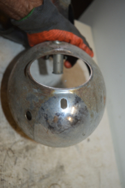Adler koplamphuis/ring Bosch chroom