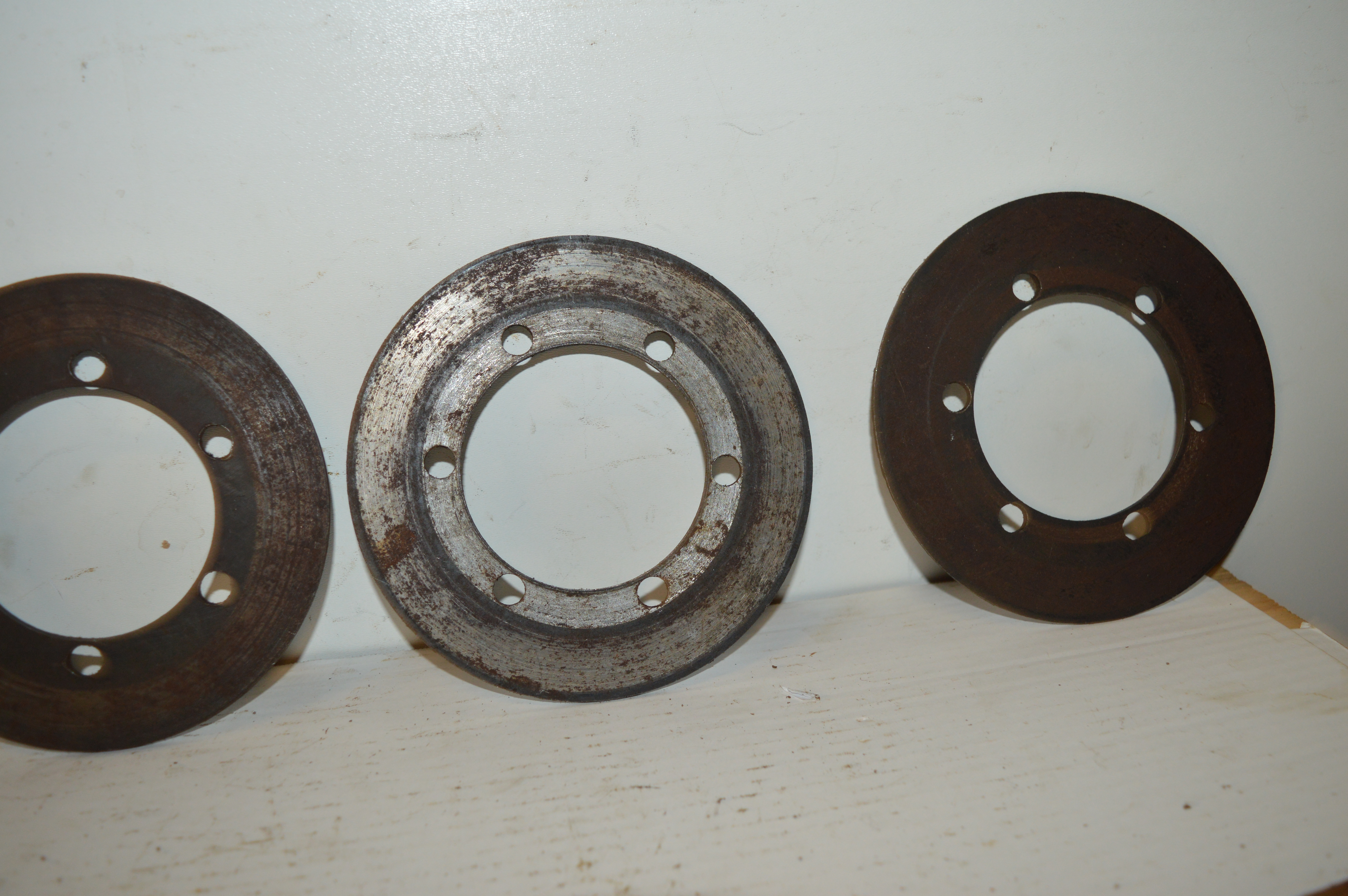 Rudge 5/833 koppeling plaat