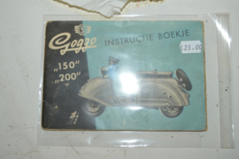 Goggo 150/200 Instructie boekje