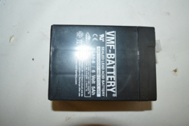 accu/batterij 6 volt 5 amp  onderhoudsvrij VMF