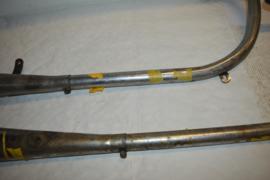 Matchless/AJS Twin uitlaatbochten/dempers set/38mm