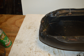 Ariel duo zadel zwart/frame red hunter 1956