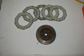 Bsa koppeling plaat C10/C11 klein