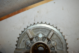 Achter tandwiel/rubber