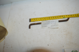 schakel stang lengte 18cm/dik 8mm