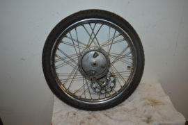 DKW Achterwiel 17 inch 2.25 B120H naaf