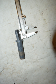 Zijspan bout/oog lengte 11cm/diam19mm/get 12mm