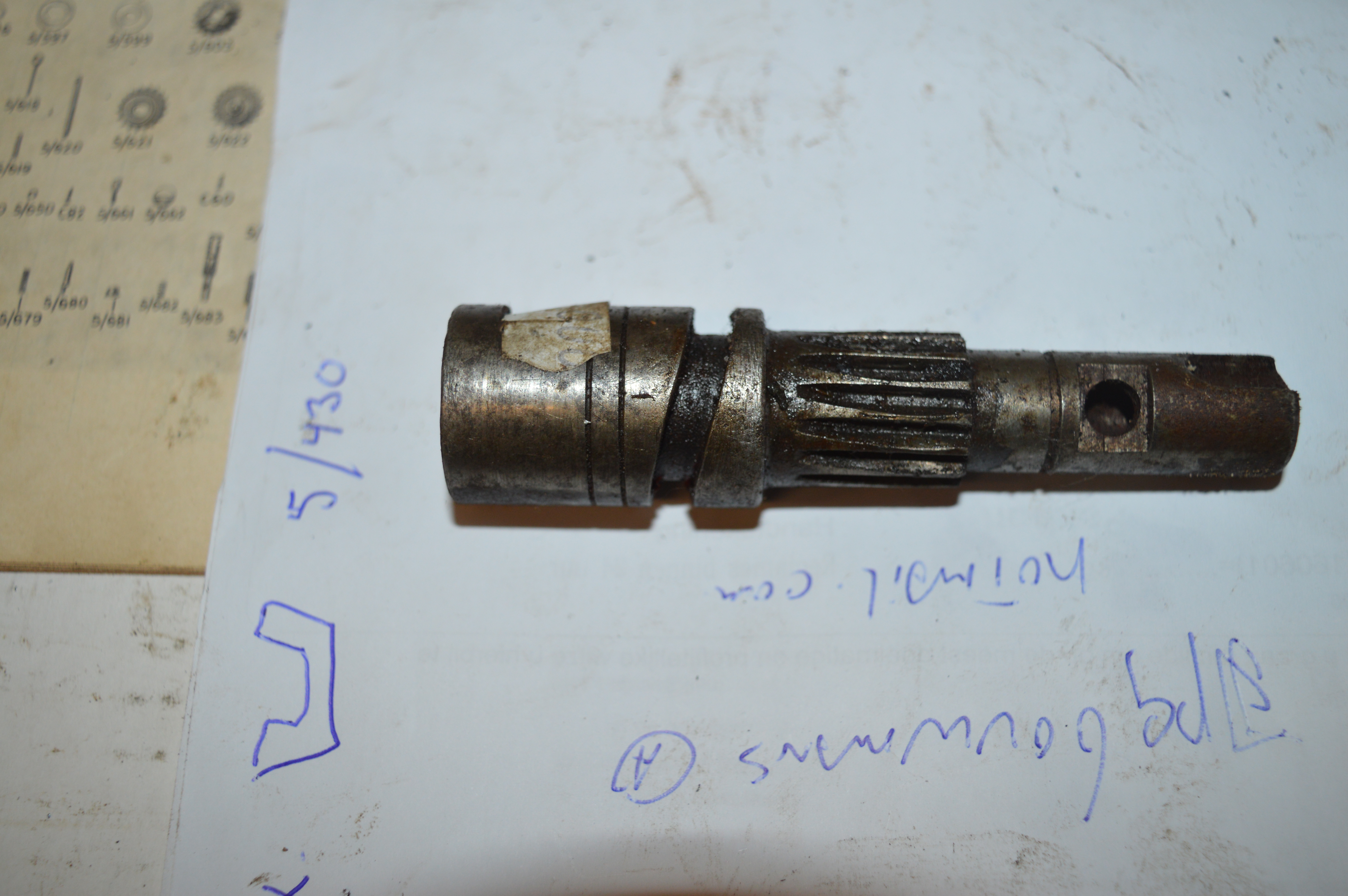 Rudge 5/683 oliepomp aandrijving