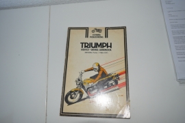 Triumph reparatiewerkplaatsboek 500-650 twins 1963-1971